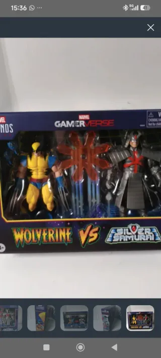 Marvel Legends Wolverine vs Silver Samurai Pack