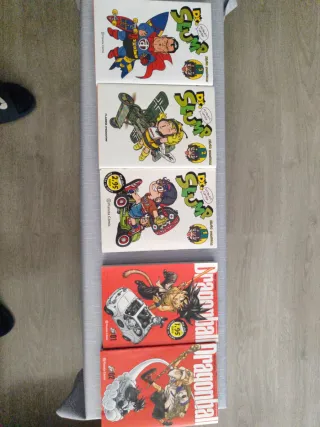 Comics Dr. SLUMP (1-2-3) y Dragon Ball (1 y 2)