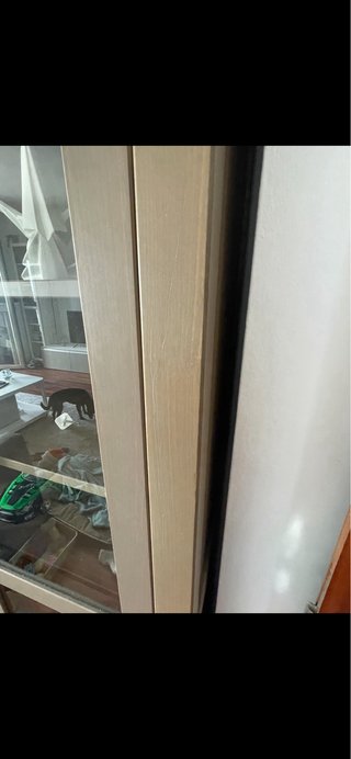 Vitrina Estantería Hemnes Ikea Madera y Cristal