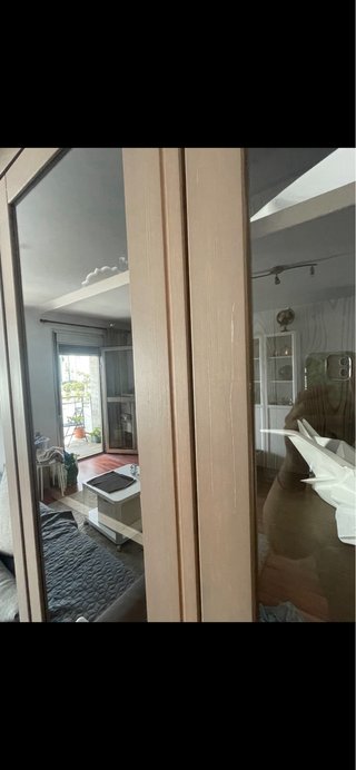 Vitrina Estantería Hemnes Ikea Madera y Cristal
