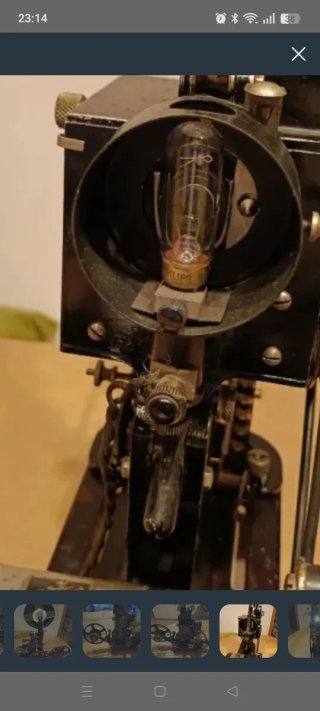 Proyector Pathé Baby 9,5mm