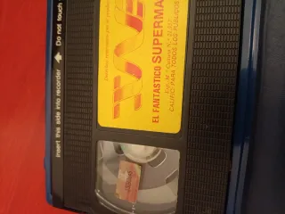 El Fantástico Superman VHS (Español) videoclub