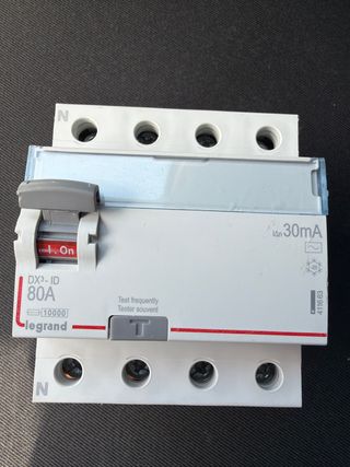 Diferencial Legrand DX3-ID 80A 30mA