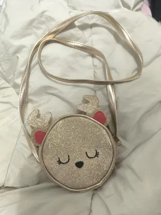 Falda plisada infantil y dos bolsos de complemento