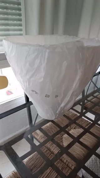 Lámpara de techo MELODI blanca 38 cm