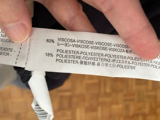 Gabardina Stradivarius Azul Talla S