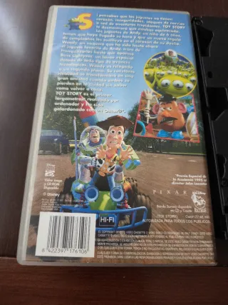 VHS Toy Story (Juguetes) Español