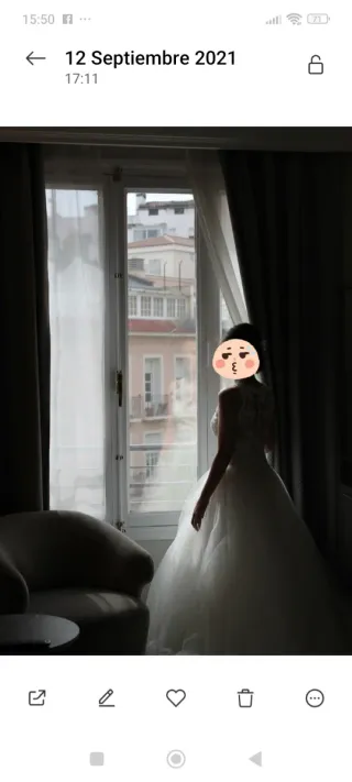 Vestido de Novia Blanco