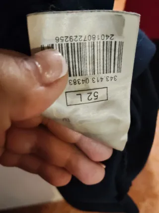 Polo Negro Hombre
