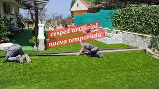 Cesped artificial nueva temporada