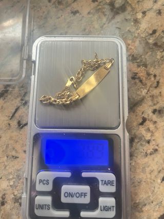 Pulsera esclava oro 18kt nueva