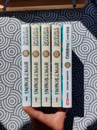 Los Niños del Mar Daisuke Igarashi 5 tomos (Ita)