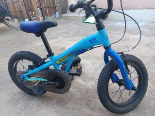 Bicicleta Monty 14" Azul Niños