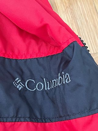 Chaqueta Columbia Roja y Negra