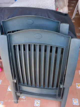 Sillas plegables Hartman verdes