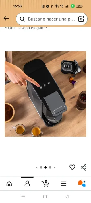 Cafetera Cecotec Multicápsulas