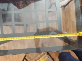 Conjunto comedor mesa, mesita y sillas