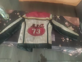 Chaqueta de moto estilo retro