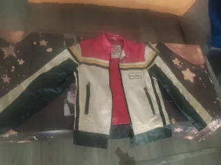 Chaqueta de moto estilo retro