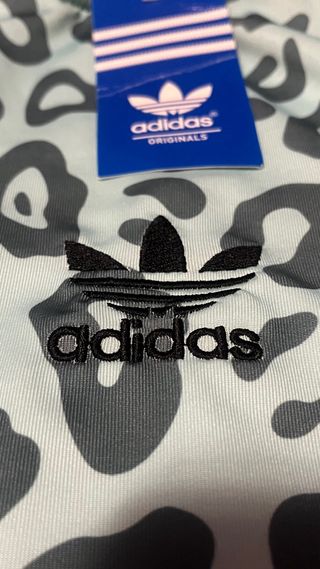 Sudadera Adidas Leopardo Turquesa