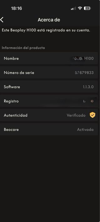 Bang & Olufsen Beoplay H100 Auriculares