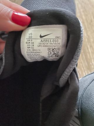 Zapatillas Nike Training Grises