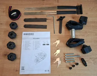 Portabicicletas Menabo Polaris 3 con Llave