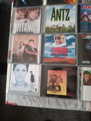 Lote B: 27 CDs Bandas Sonoras Originales Películas