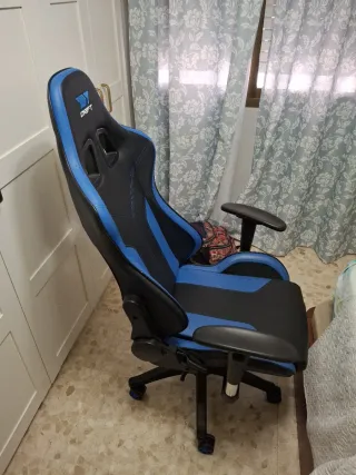 Silla Gaming Drift Azul y Negra