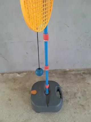 Juego raquetas y poste golpeo dirigido
