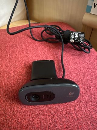 Logitech Webcam HD 720p Gris/negro
