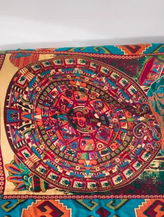 Alfombra Mexicana Monarca 220x200 cm Artesanal
