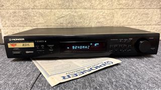 Pioneer F-204 RDS Sintonizzatore FM/AM Nero