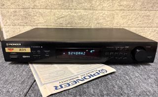Pioneer F-204 RDS Sintonizzatore FM/AM Nero