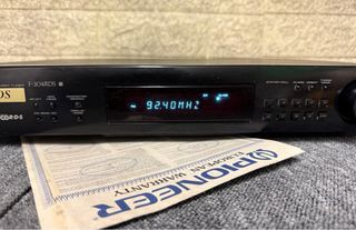 Pioneer F-204 RDS Sintonizzatore FM/AM Nero