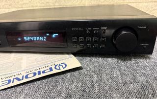 Pioneer F-204 RDS Sintonizzatore FM/AM Nero