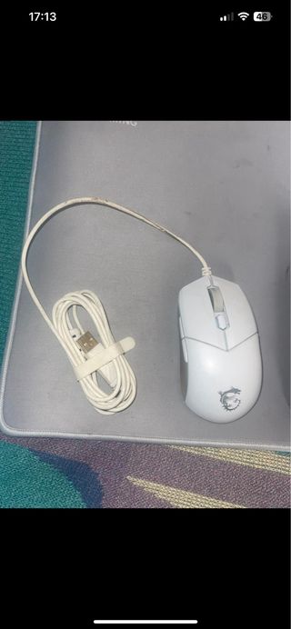 Conjunto raton teclado y alfombrilla gaming