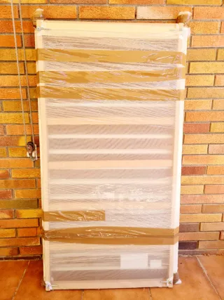Cuna bebé SMÅGÖRA blanca 60x120 cm