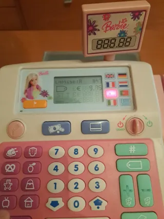 Caja Registradora Barbie Juguete
