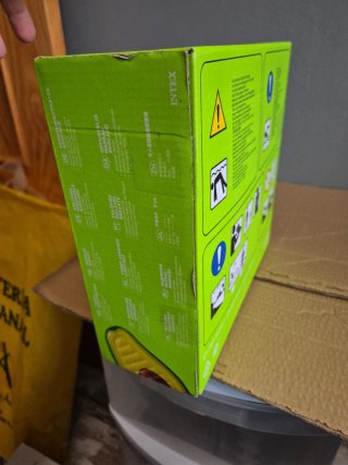 Colchoneta Hinchable Aguacate Intex