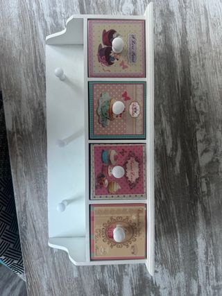 Cajonera decorativa de pared