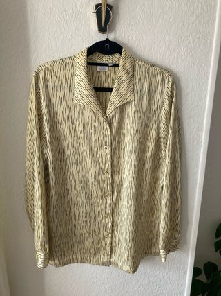 Camisa satinada vintage