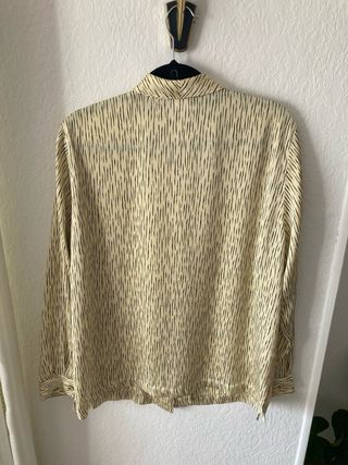 Camisa satinada vintage