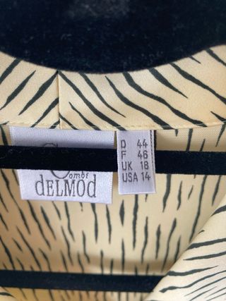 Camisa satinada vintage