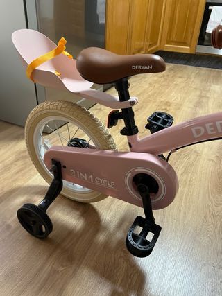 Bicicleta Infantil Deryan 14 Rosa