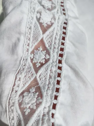 Camiseta blanca verano mujer 3XL