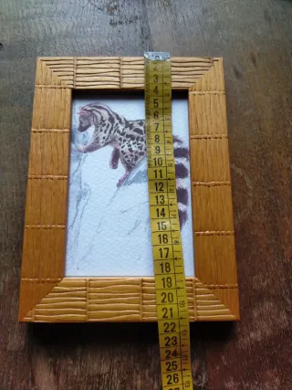 Cuadro Decorativo Animales madera
