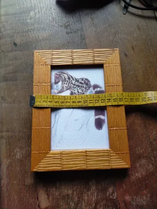 Cuadro Decorativo Animales madera