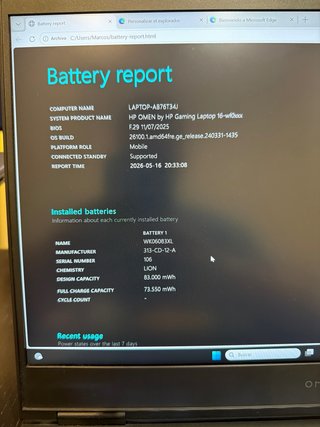 HP OMEN 16, i7, 32GB, 2TB SSD RTX 4080 en garantia
