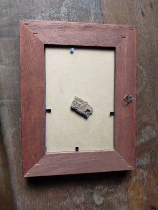Cuadro de madera con oso